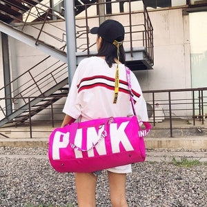 New Cheap Sequins pink Gym Bag For Women