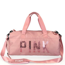 Load image into Gallery viewer, New Cheap Sequins pink Gym Bag For Women