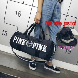 New Cheap Sequins pink Gym Bag For Women