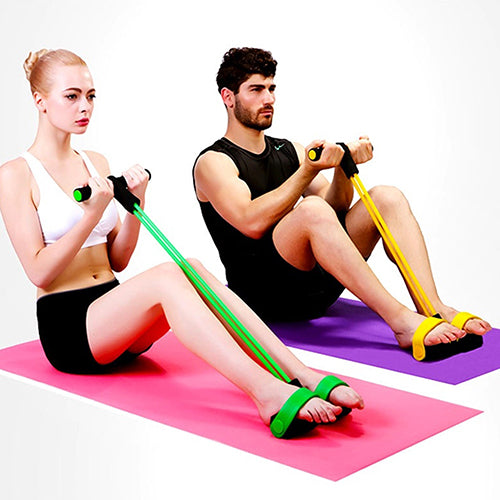 Convenient Indoor Fitness Elastic Sit Up Pull Rope